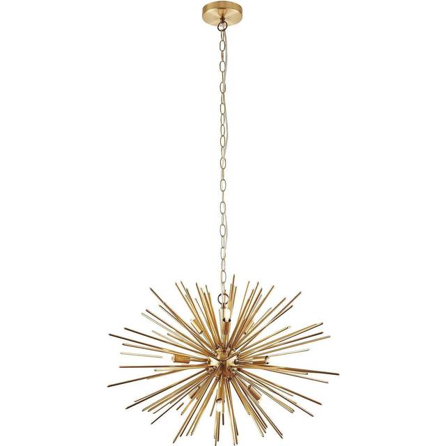 Vogue Sapelo 9 Light Sputnik Chandelier - Brass