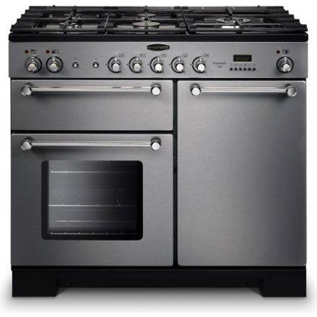 Rangemaster KCH100NGFSS/C Kitchener 100cm Range Cooker, Natural Gas