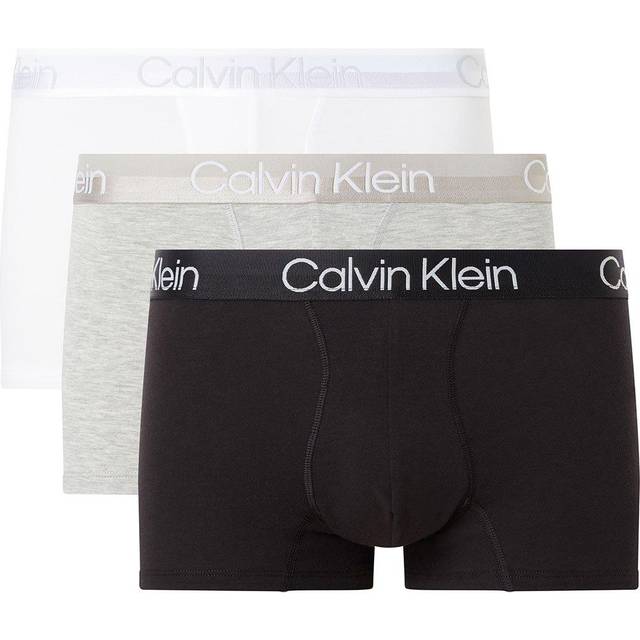 Calvin Klein Herrkista, vit/svart/grå ljung, L