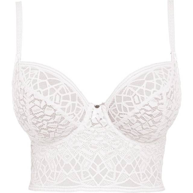 White Soiree Lace Underwire Bralette (32E)