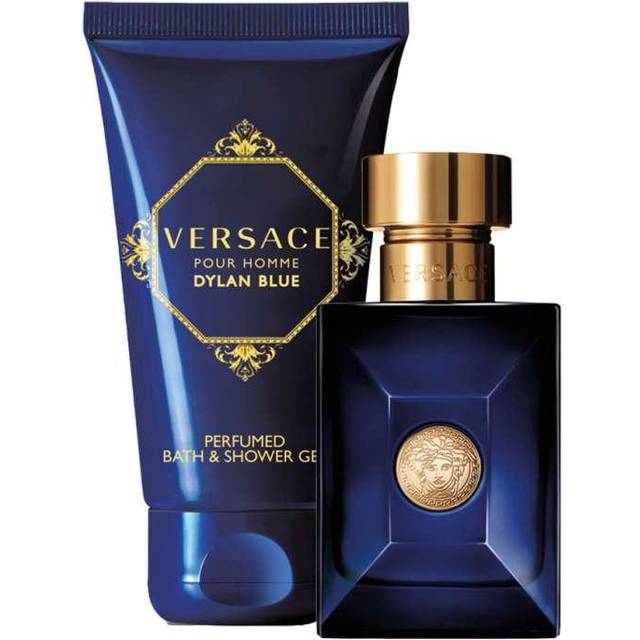 Versace Dylan Blue 30ml Eau De Toilette Spray + 50ml Bath & Shower Gel Gift Set