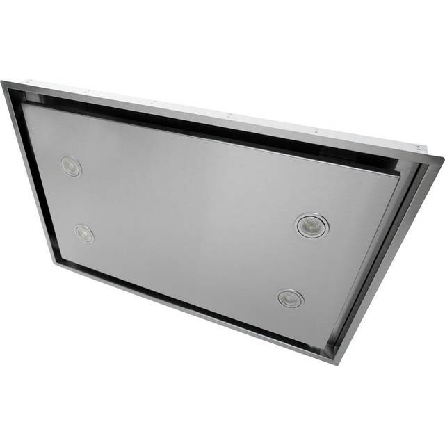 CDA EVX90SS 90 cm Ceiling Cooker Hood - Stainless Steel