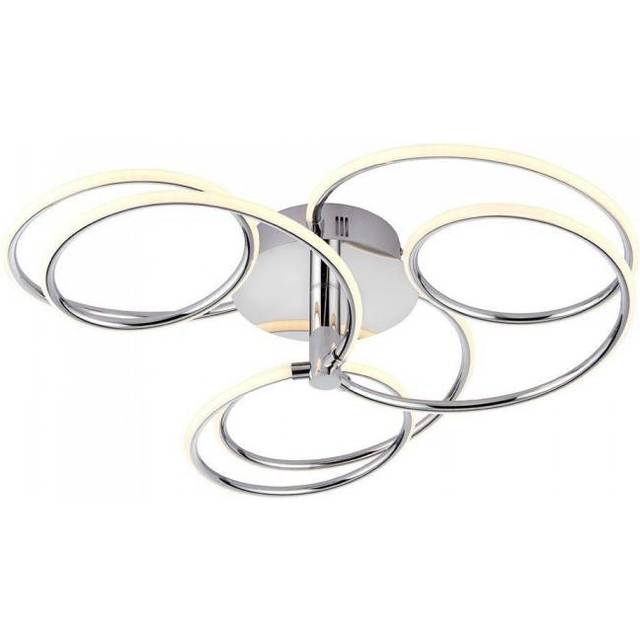 Crossland Grove Eternity Ceiling Light 600mm, Silver