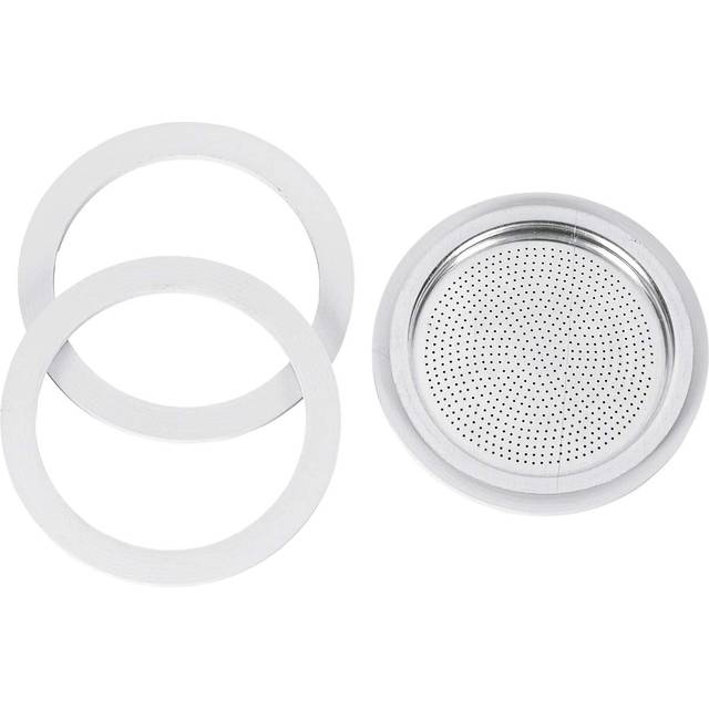 Bialetti gasket + filter coffee maker aluminum 9 cups