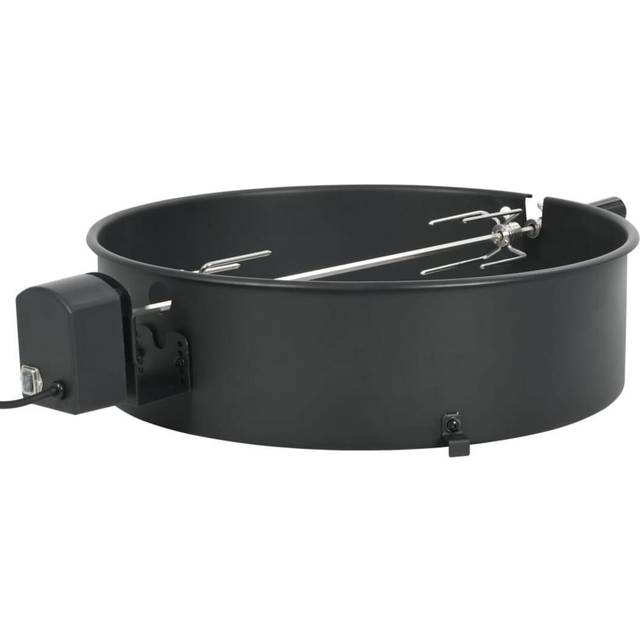 Rotisserieset med ring grill 57 cm svart