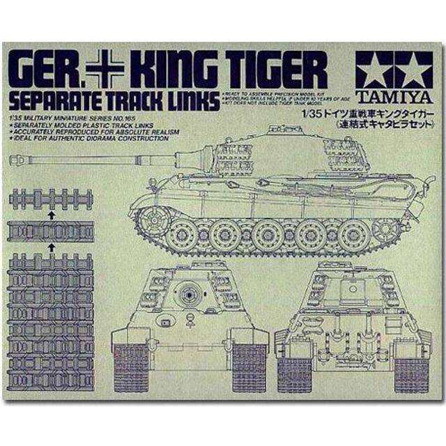 TAMIYA 35165 King Tiger Track Links 1:35 Military Model Kit