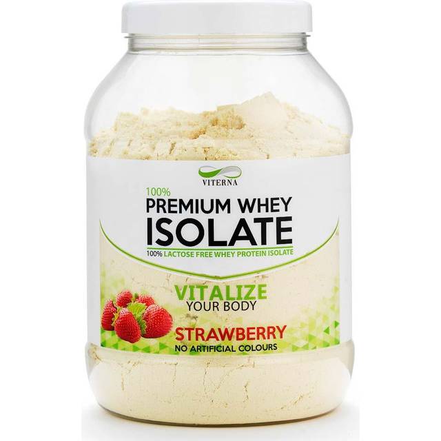 Viterna 100% Premium Whey Isolate Strawberry/Mango Pulver 900 g