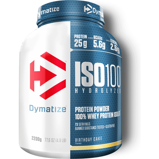 Dymatize - ISO-100, Birthday Cake - 2200g