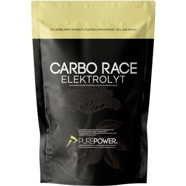 Sportdryck PurePower Carbo Race Electrolyte 1kg fläder