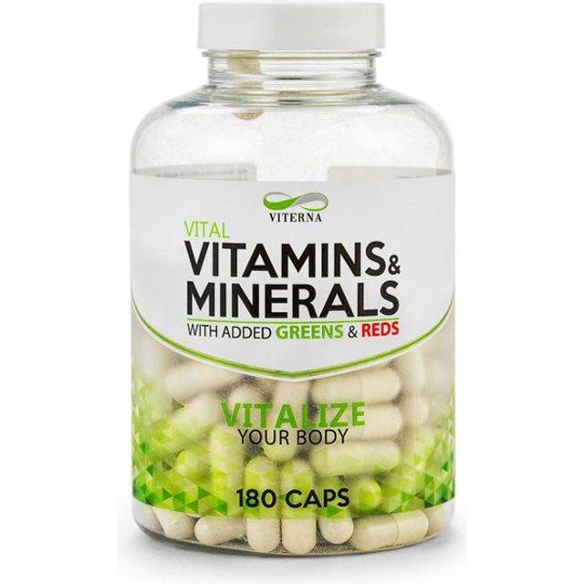 Multivitamin, 180 kapslar, Viterna