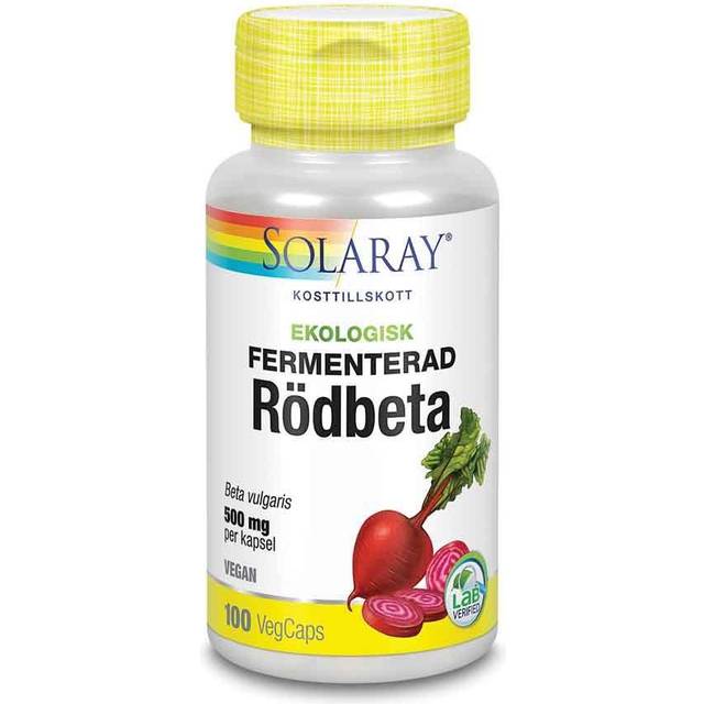 Solaray Fermenterad Rödbeta 100 kapslar