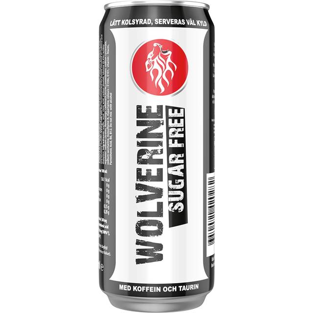 Wolverine Energy Drink 250 Ml Sugarfree