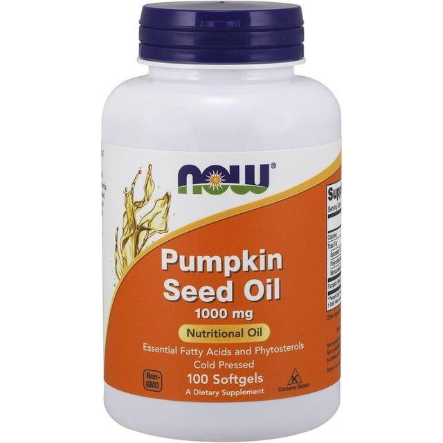 NOW Foods  Pumpkin Seed Oil  1 000 mg  100 Softgels