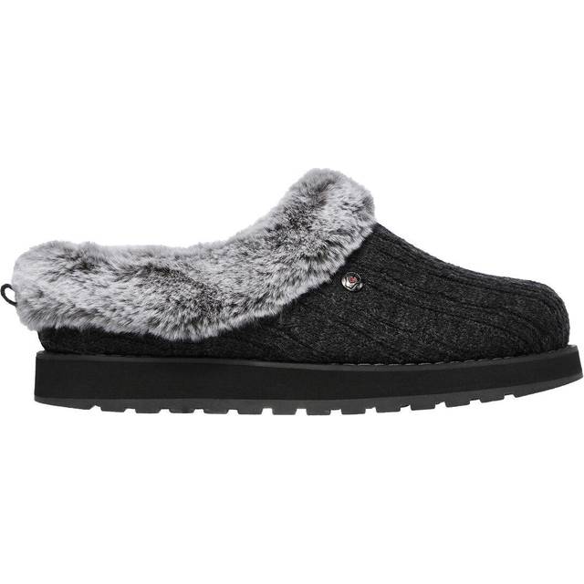 Skechers Keepsakes Ice Angel Mule Slippers, Charcoal