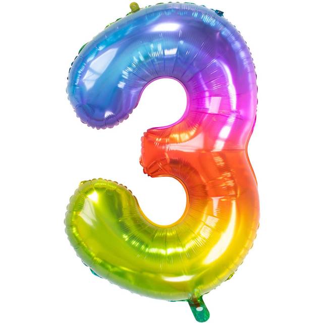 Sifferballong Yummy Gummy 81 cm "0-9" Siffra 3