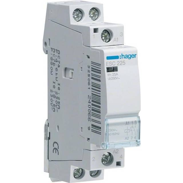 ESC225S - Installation contactor 230VAC 2 NO/ 0 NC ESC225S