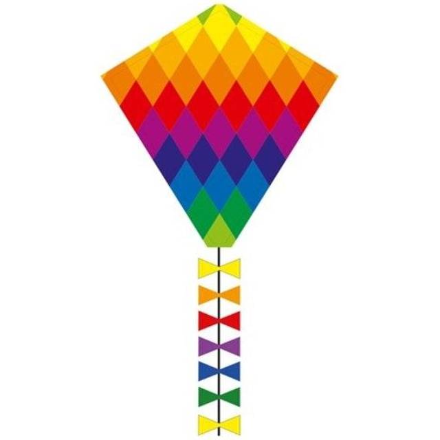 Eddy Rainbow Patchwork Kite 50 cm