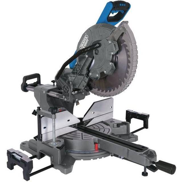 Draper Expert Double Bevel Sliding Compound Mitre Saw - 305mm, 2000W, 230V