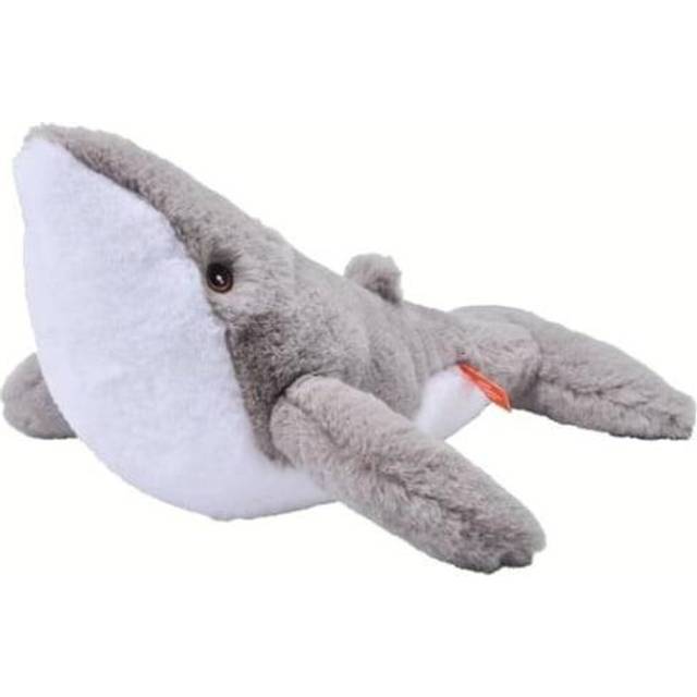 EcoKins Humpback Whale Stuffed Animal 12 inch, Eco Friendly Gifts for Kids, Plush Toy, Handcrafted Using 16 Recycled Plastic Water Bottles