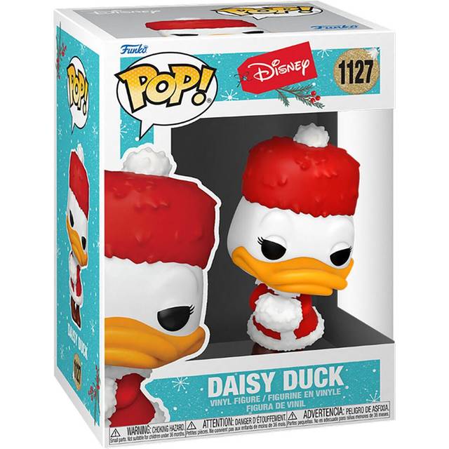Funko POP Disney Holiday 2021 Daisy Duck Vinyl Figure - Orange&#47;Red&#47;White (One-Size)