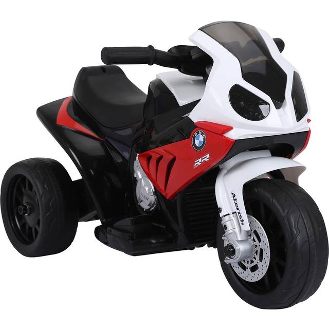 HOMCOM Electric Kids Ride on Motorcycle BMW Liscensed w/ Headlights Music Red