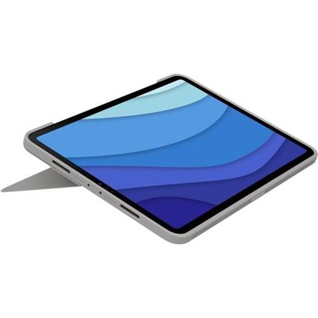 Logitech Combo Touch - Apple Smart connector - QWERTY - Intl USA - Apple 11-inch iPad Pro (1. gen, 2. gen 3 gen)