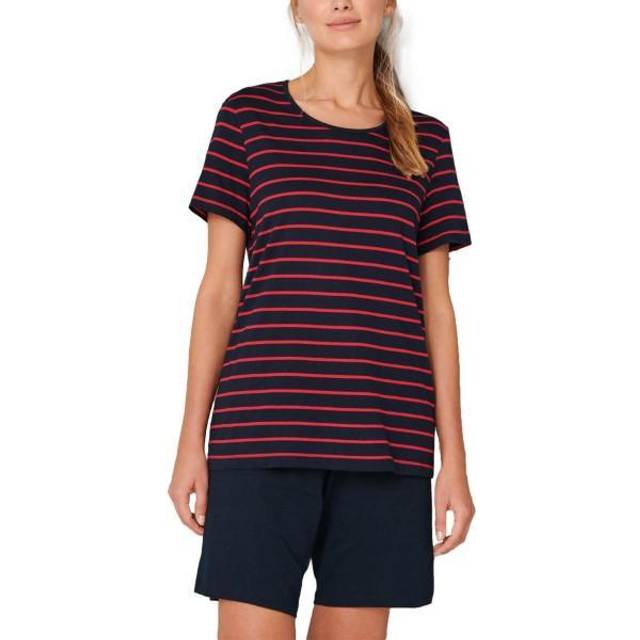 Schiesser Damen Schlafanzug Set kurz Baumwolle Modal - Nightwear