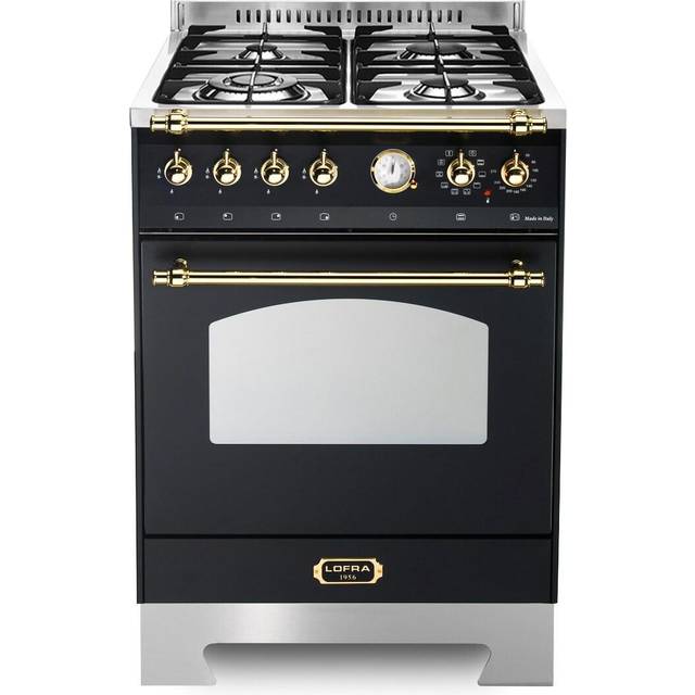 Lofra - Dolce Vita 60 cm (1 ugn) (Svart/Mässing) Gas