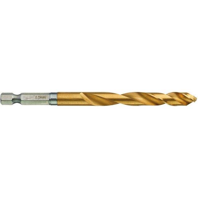 Milwaukee HSS-G Shockwave Drill Bit 8mm Pack of 1
