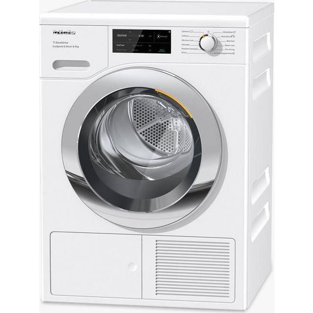 Miele TEL785WP EcoSpeed&Steam&9kg T1 Heat-pump tumble dryer