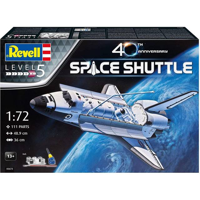 1/72 Gift Set Space Shuttle 40th Anniversary Revell 05673