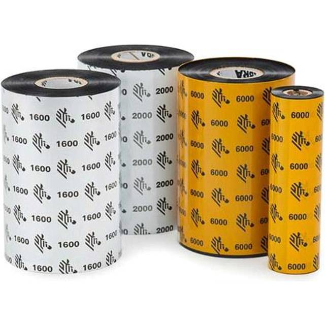 Zebra 2100 Färgband vax | 02100BK15645 | 156mmx450m (ORIGINAL) 12 band