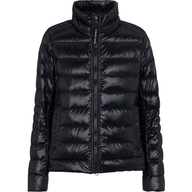 Canada Goose Womens Black Cypress High-neck Recycled-polyamide Jacket M - BLACK