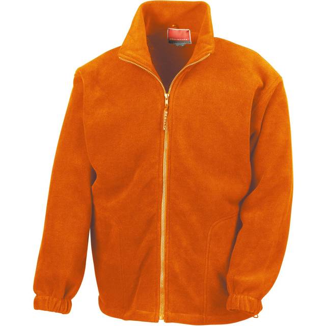 (XS, Orange) Result Mens Full Zip Active Fleece Anti Pilling Jacket