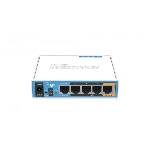 Mikrotik hAP White Power over Ethernet (PoE)