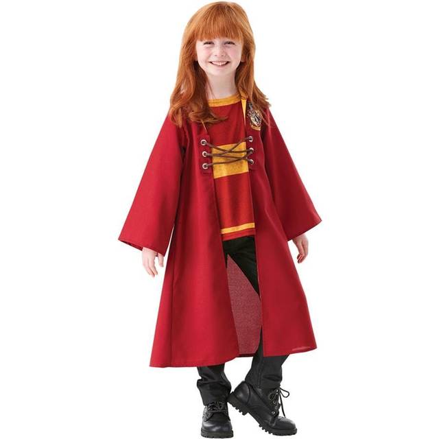 Kids Quidditch Robe Costume - Multi - 5-6 Years