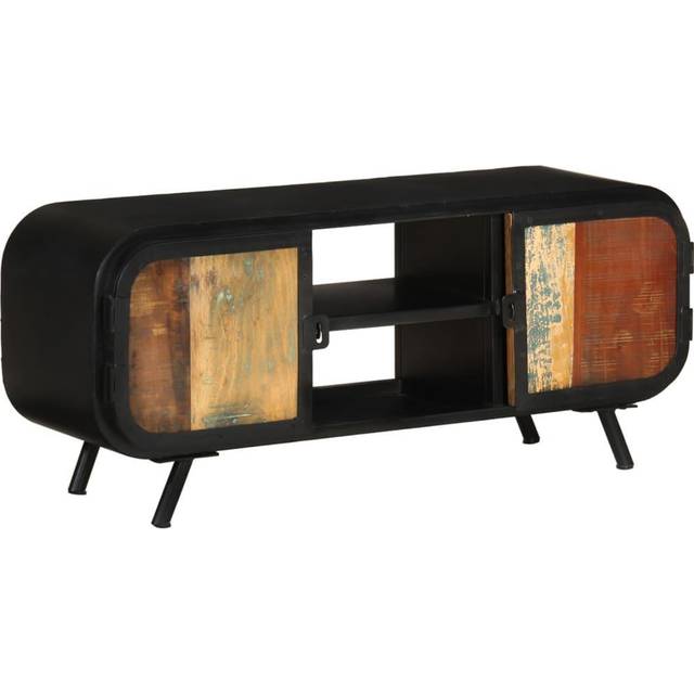 vidaXL TV Cabinet 110x30x45 cm Solid Reclaimed Wood - Brown