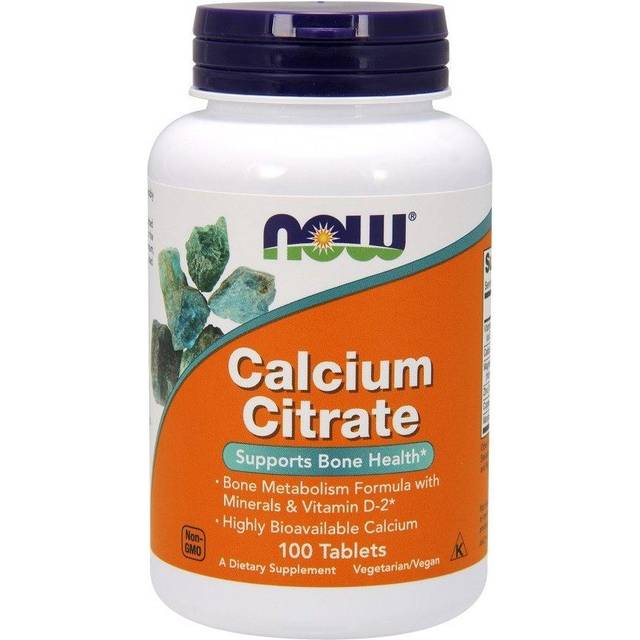 NOW Foods  Calcium Citrate   100 Tablets