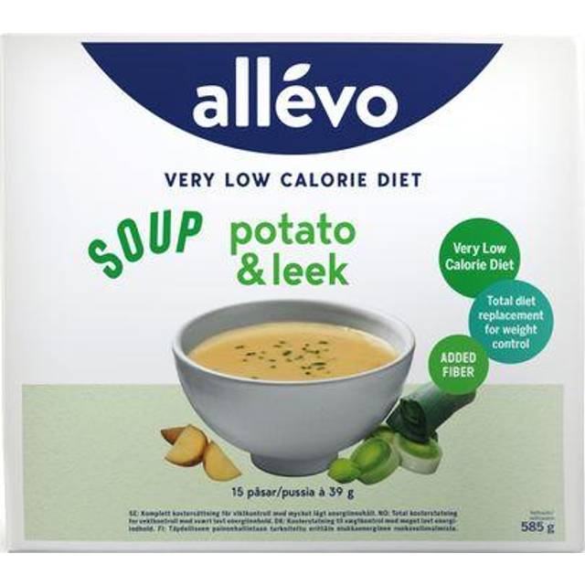 Allevo Soppa Potatis/lök VLCD, 15 st