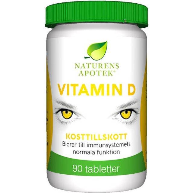 Vitamin D 90 tabletter - Naturens Apotek