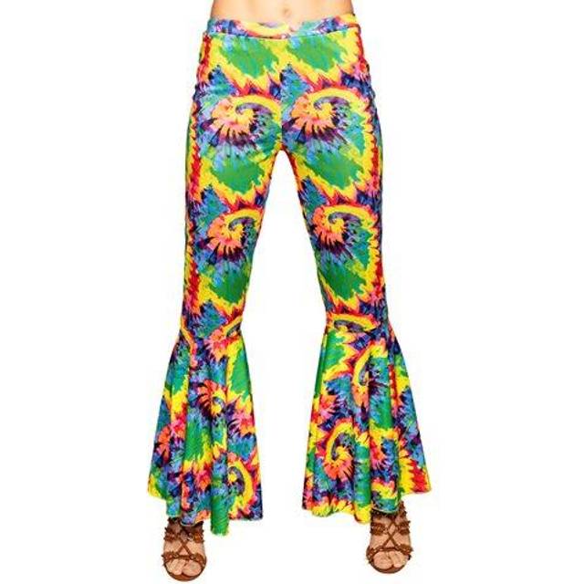 Women's Psychedelic Tie dye Hippie Pants - M