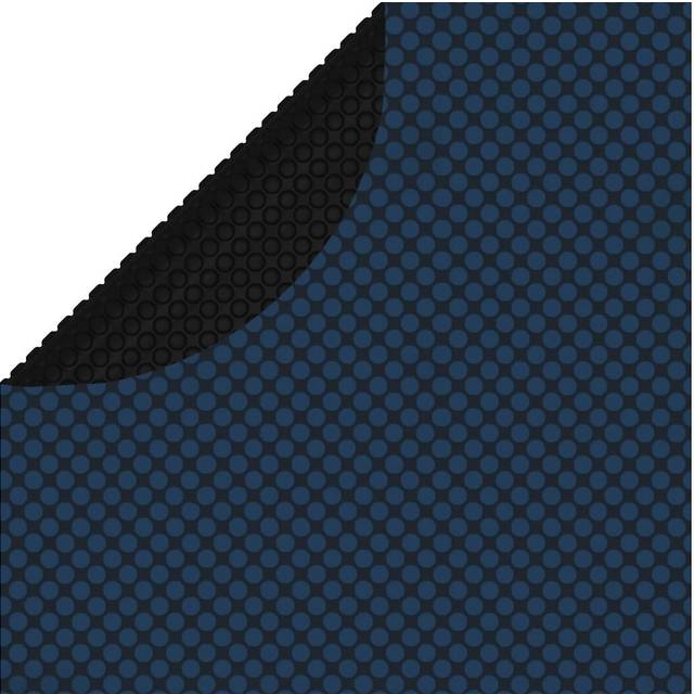vidaXL Floating PE Solar Pool Film 549 cm Black and Blue