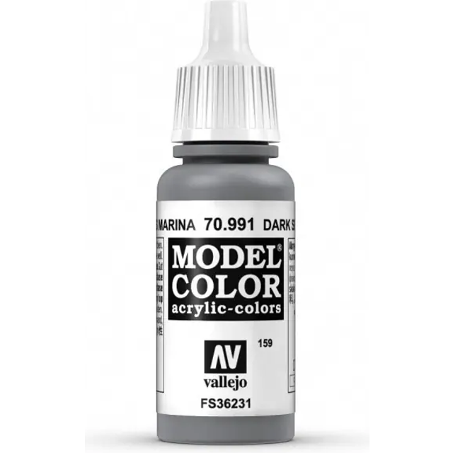 Vallejo Maling - Model Color: Dark Sea Grey - 17ml