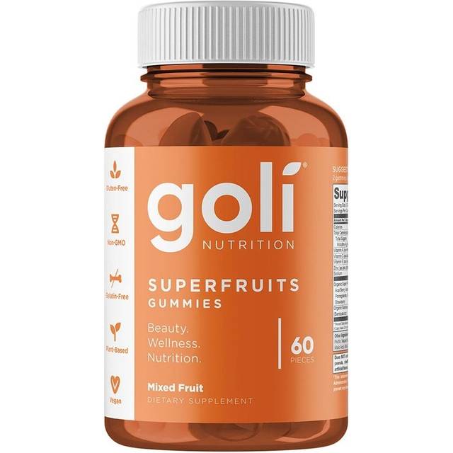 Goli Nutrition Superfruits Gummies Fruit Blend 60 Gummies