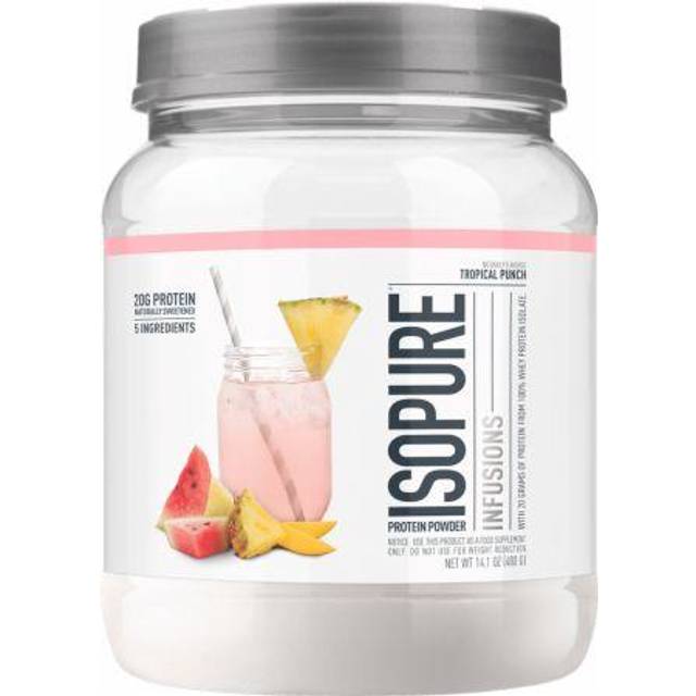 Isopure  Infusions Protein Powder  Tropical Punch  14.1 oz (400 g)