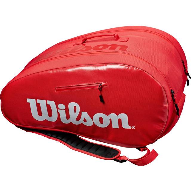 WILSON SUPER TOUR Padel Red/White (Racket Bag)