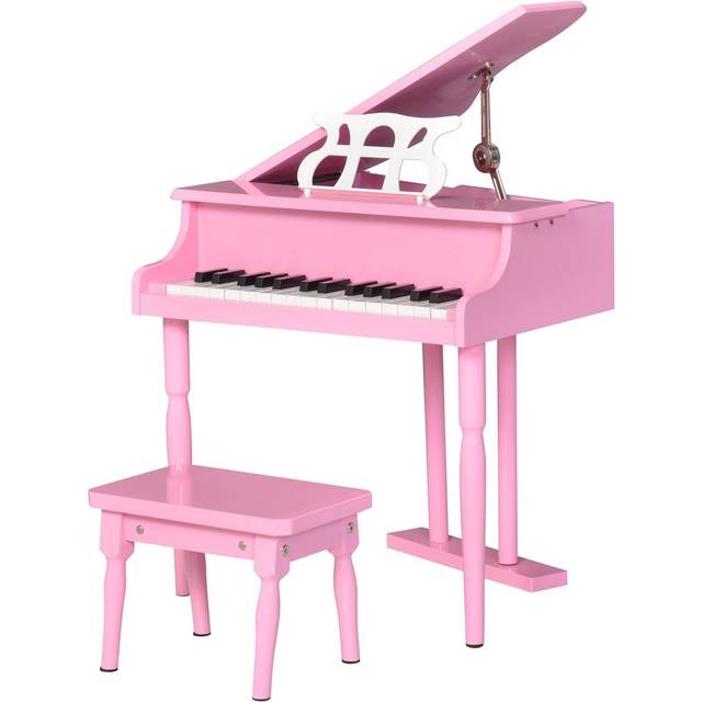 Kids Electronic Keyboard - Included Music Stand & Bench - HOMCOM | TJ Hughes