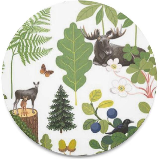Skogsliv Grönt grytunderlägg, Ø 21 cm