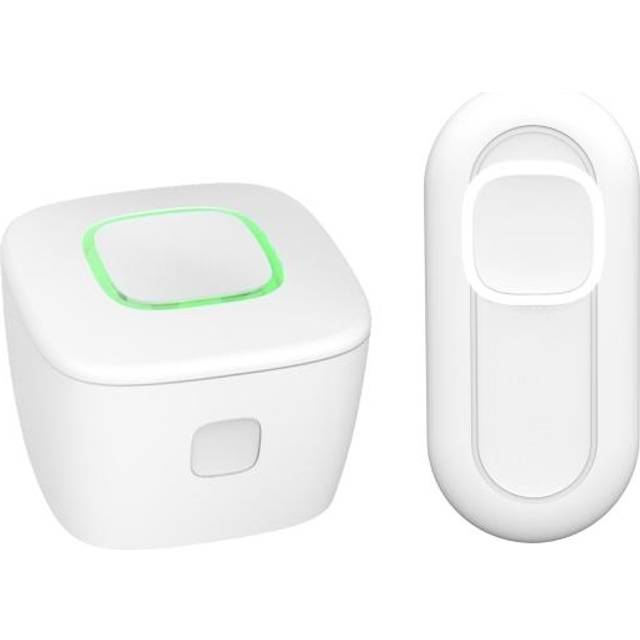 doorbell set DBY-24721 wireless 85 dB white 4-parts