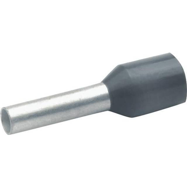 Klauke 4728 Ändhylsa 1.5 mm² Delisolerad Svart 1000 st